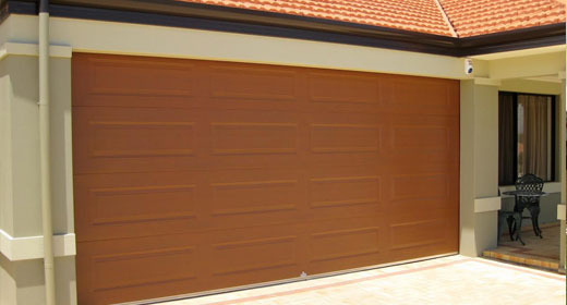 Flexographic garage door